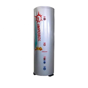 Conception fendue pressurisée de réservoir de pompe à chaleur d'eau chaude <span class=keywords><strong>solaire</strong></span> galvanisée d'IMPOSOL pour le tube évacué d'hôtel de ménage extérieur - Product Image 2