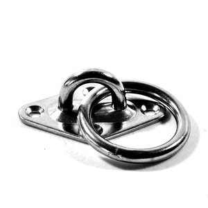 Gréement de bateau en acier inoxydable ISURE <span class=keywords><strong>MARINE</strong></span> avec plaque à œil diamanté Quincaillerie <span class=keywords><strong>marine</strong></span> Nouveau raccord de bateau d'occasion avec anneau - Product Image 2