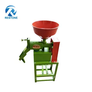 Yüksek kaliteli ev kullanılan çeltik pirinç freze makinesi/pirinç soyma makinesi