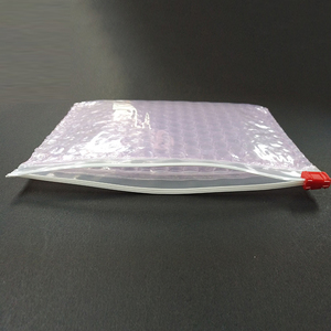 Ecológico de embalaje LDPE/HDPE Zip Lock bolsas de burbuja con logotipo para protección al por mayor - Product Image 2