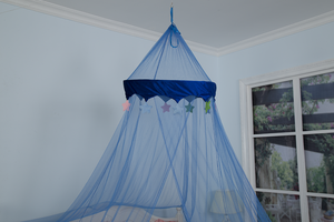 Gros <span class=keywords><strong>Parapluie</strong></span> Suspendus Enfants Moustique <span class=keywords><strong>Lit</strong></span> à Baldaquin Net Avec Velours Étoiles - Product Image 4