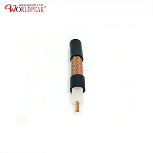 Precio de fábrica Antena de <span class=keywords><strong>TV</strong></span> de baja pérdida Doble escudo 50ohm RG213 RG214 Rf Cable coaxial Cable de red Walkie-Talkie - Product Image 3