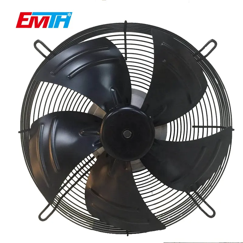 EC Kipas Axial 400 Mm 16IN, Kipas Alur Eksternal Rotor Motor Bertenaga Kipas Axial