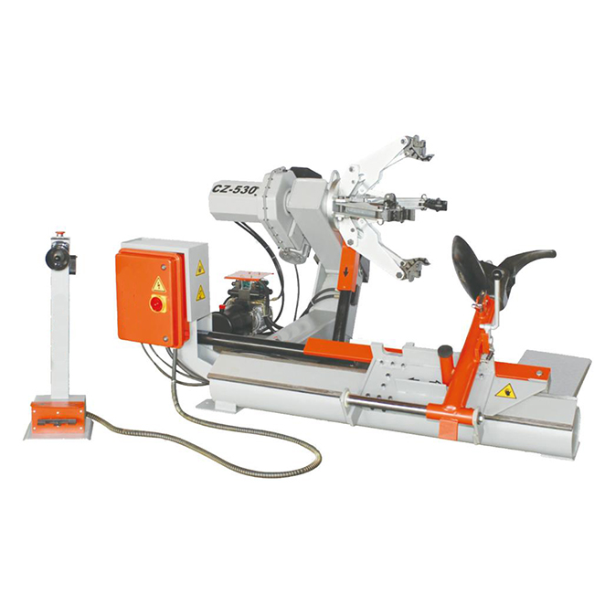 Высокое Качество полуавтоматическая машина для Шиномонтажное приспособление CZ-530 колеса с общей топливной магистралью грузовик шиномонтажный станок с CE