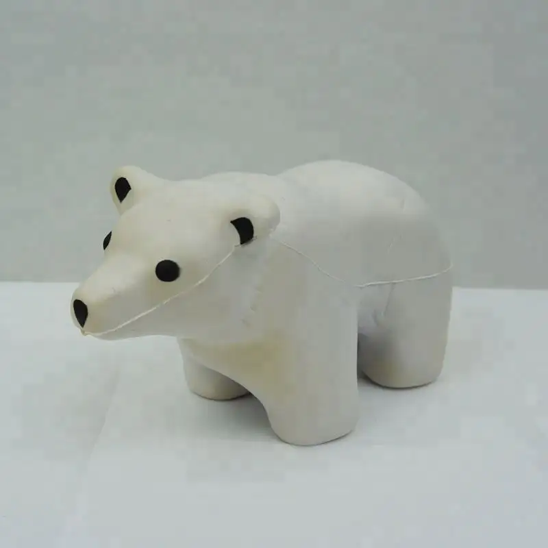 Bola de urso personalizada antiestresse forma de animal