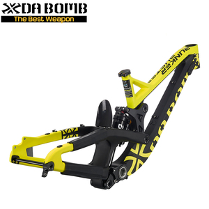 DaBomb <span class=keywords><strong>27</strong></span>,<span class=keywords><strong>5</strong></span> SUSPENSIÓN COMPLETA <span class=keywords><strong>carbono</strong></span> <span class=keywords><strong>MTB</strong></span> marco para abajo de la colina - Product Image 1