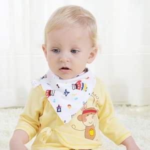 Chine usine en gros <span class=keywords><strong>bandana</strong></span> bavoir en coton biologique bébé <span class=keywords><strong>bave</strong></span> bib - Product Image 2