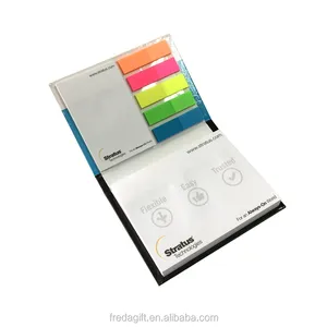 Cute student school creative sticky notes with logo