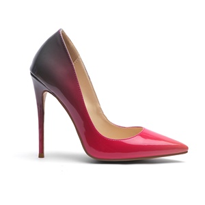 <span class=keywords><strong>2022</strong></span> de moda MOQ 5 pares punta degradado claro tacones resbalón en el vestido de las mujeres zapatos - Product Image 1