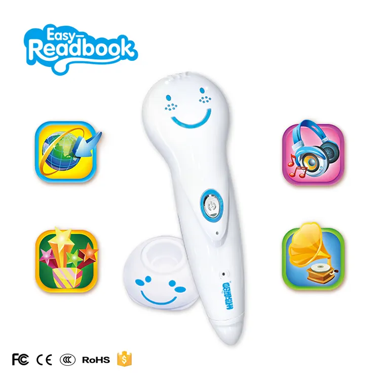 Children early learning electronic reader for sound book reading talking pen