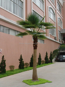 LS16070629 fabricant gros intérieure hôtel décoratif artificielle extérieure washingtonia paumes - Product Image 4