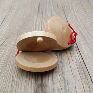 Castañuelas de Madera de Alta Calidad, Instrumento Musical Educativo para Niños - Product Image 5