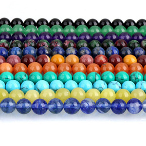 Multi Couleur <span class=keywords><strong>Pierre</strong></span> Naturelle Perles <span class=keywords><strong>de</strong></span> <span class=keywords><strong>Lave</strong></span> Oeil <span class=keywords><strong>de</strong></span> Tigre En Vrac Lâche <span class=keywords><strong>Pierre</strong></span> Perles - Product Image 2