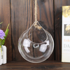 Vase en <span class=keywords><strong>verre</strong></span> <span class=keywords><strong>suspendu</strong></span>, dispositif de présentation de plantes à Air, terrarium, décoration de maison, vente en gros - Product Image 4