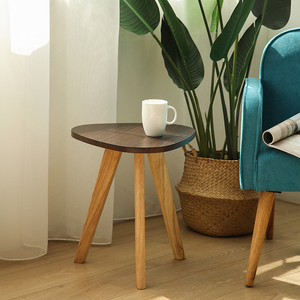 Wholesale Cheap Price <strong>Small</strong> <strong>Wood</strong> MDF Triangle Side <strong>Table</strong> for Children - Product Image 3