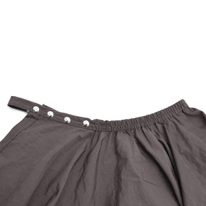 Bata de salón de peluquería de poliéster con botón de gancho, uniforme de peluquería, delantal negro con ventana de visualización para adultos, 140x160cm - Product Image 3