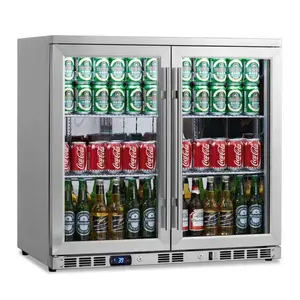シングルゾーン内蔵LGコンプレッサーファン冷却ミニバー冷蔵庫飲料クーラー