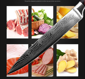Coltello da salmone da 8 pollici <span class=keywords><strong>per</strong></span> affettare il coltello <span class=keywords><strong>per</strong></span> affettare il prosciutto <span class=keywords><strong>per</strong></span> il taglio della carne arrosto di carne Sashimi Sushi coltello di <span class=keywords><strong>pesce</strong></span> cucina strumenti <span class=keywords><strong>per</strong></span> Chef regali - Product Image 6