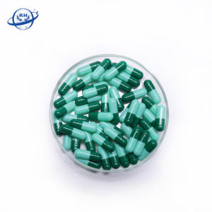 Niedriger Preis lösliche dunkelhellgrüne leere Kapsel mit LALAL-Zertifikat Größe 00 0 1 2 3 4 - Product Image 1