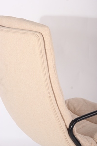 New ergonomic Design staff office chair, ergonomic luxury executive chair fabric Chrome - Product Image 4
