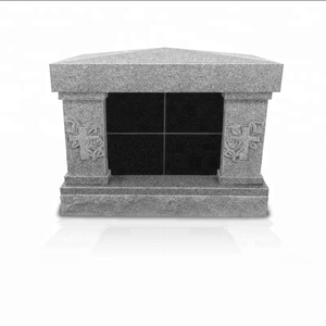 Estilo General obelisco lápida de granito columbario 4 nichos de Tombstone - Product Image 2