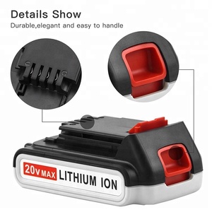 Rechargeable power tool 20 V Lithium battery replacement for drills LST220 LSW20 LD3K220 SSL20SB-2 - Product Image 2