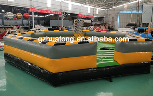 Máquina inflable del <span class=keywords><strong>curso</strong></span> del juego del limpiador del barrendero de la actividad al aire libre del grupo para la venta - Product Image 2