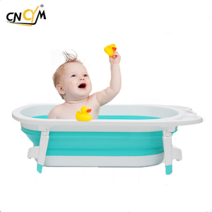 Nouveau mode de bonne qualité utilisable <span class=keywords><strong>pliable</strong></span> en plastique bébé de bain <span class=keywords><strong>baignoire</strong></span> - Product Image 2