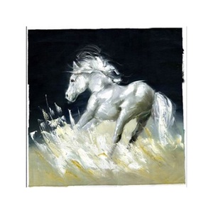Múltiples de lona Base <span class=keywords><strong>caballo</strong></span> búfalo elefante Animal personalizado hecho <span class=keywords><strong>a</strong></span> mano pintura al óleo de Color - Product Image 5
