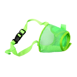 Accesorios para mascotas de seguridad suave ajustable de malla de lindo perro bozal para perros - Product Image 5