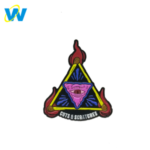 2018 nuevo producto caliente esmalte suave pin personalizado embrague de la mariposa <span class=keywords><strong>mal</strong></span> de ojo pin - Product Image 2