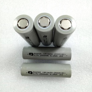 Batterie lithium-ion 18650 certifiée BIS CB, économique, rechargeable, 3,7 V, 2000 mAh, 2500 mAh, 2600 mAh, 2200 mAh, pour chariots de golf solaires - Product Image 1