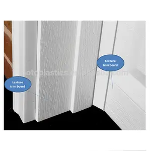 S4S pvc außen bord trim/pvc cellular trim