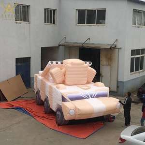 Coche blindado inflable a medida, vehículo inflable <span class=keywords><strong>gigante</strong></span> personalizado con forma z02 - Product Image 5