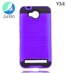 2 in1 a prueba de golpes resistente soporte caso de Huawei Y3 de <span class=keywords><strong>la</strong></span> caja <span class=keywords><strong>del</strong></span> teléfono móvil <span class=keywords><strong>del</strong></span> <span class=keywords><strong>Sur</strong></span> versión americana. - Product Image 4