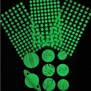 Schlafzimmer Wohnzimmer Decor Home Aufkleber Glow In The Dark 3D Sterne Wand Aufkleber - Product Image 1