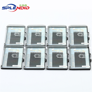 Cada extensión mate coreano PBT pestañas de Fibra de seda extensiones de pestañas - Product Image 6