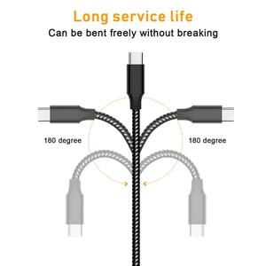 Câble <span class=keywords><strong>USB</strong></span> de Type C 3 pieds/2x6ft en Nylon tressé, chargeur Compatible avec <span class=keywords><strong>Samsung</strong></span> Galaxy S10 S10 + S9 <span class=keywords><strong>S8</strong></span> Pl, lot de 3 pièces - Product Image 3