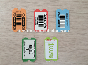 Rollos de Boletos para Lotería, Impresora Térmica Q-<span class=keywords><strong>matic</strong></span>, Boletos para Juegos de Arcade - Product Image 2