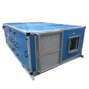 Ceiling Mounted Chilled Water System Air Handling Unit 25mm Double Skin