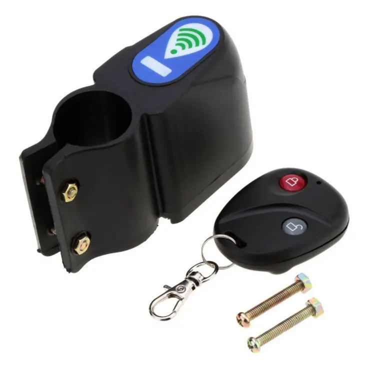 Siren Lock Anti-theft Bicycle Password Security Electronic Bike Alarm Wireless Remote Lock
