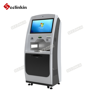 Interaktiver Zahlungs <span class=keywords><strong>kiosk</strong></span>, POS-<span class=keywords><strong>Kiosk</strong></span> mit Drucker und Kartenleser - Product Image 3