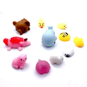 Jouets Squishy en Silicone Anti-Stress, écrasable et à la mode, jouet en caoutchouc, Mochi, Squishy, populaire