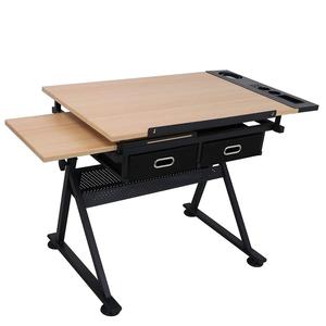 OEM Carb Certificated Folding Adjustable Drawing Table Art Craft Desk
