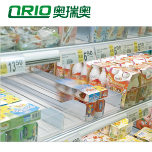 Pantalla supermercado trasiego rodillo deslizante empujador estante sistema máquina expendedora repuestos - Product Image 1
