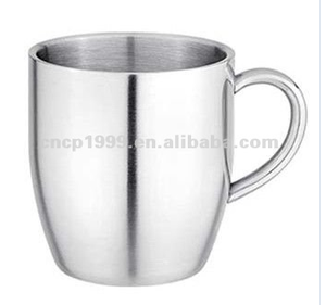Mini en acier inoxydable café mug isotherme 2015 tasse en métal avec poignée - Product Image 5