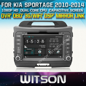 <span class=keywords><strong>WITSON</strong></span> para KIA SPORTAGE AUTO GPS frente Cámara DVR 2010-2013 frente Cámara DVR 1080 P WIFI DSP 3G pantalla capacitiva - Product Image 2