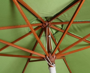 3 m Patio Garden Sun Umbrella Outdoor Wooden <strong>Parasol</strong> Single Tier Commercial Heavy Outdoor <strong>Table</strong> Umbrella Patio Garden <strong>Parasols</strong> - Product Image 2
