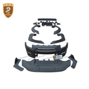 ไฟเบอร์คาร์บอน + ไฟเบอร์กลาสกันชนหน้าสปอยเลอร์กลางกระจังหน้าเสรีภาพเดิน LB สไตล์ชุดร่างกายสำหรับ <span class=keywords><strong>Gtr</strong></span> R35 - Product Image 4
