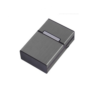<span class=keywords><strong>Étui</strong></span> <span class=keywords><strong>à</strong></span> cigarettes créatif en alliage d'aluminium pour hommes, boîte <span class=keywords><strong>à</strong></span> Cigar en métal pour cigares de tabac - Product Image 5